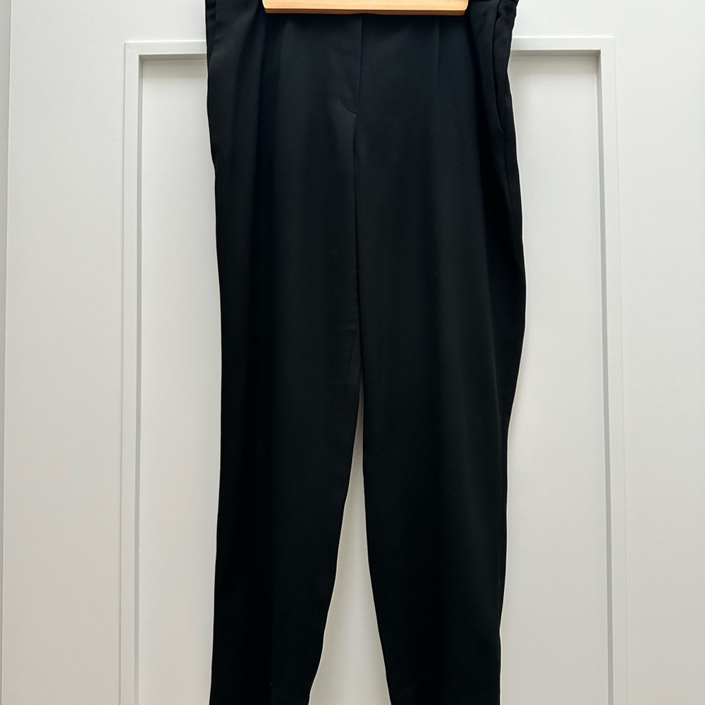 Aritzia Babaton Black Capri Pants Size 12